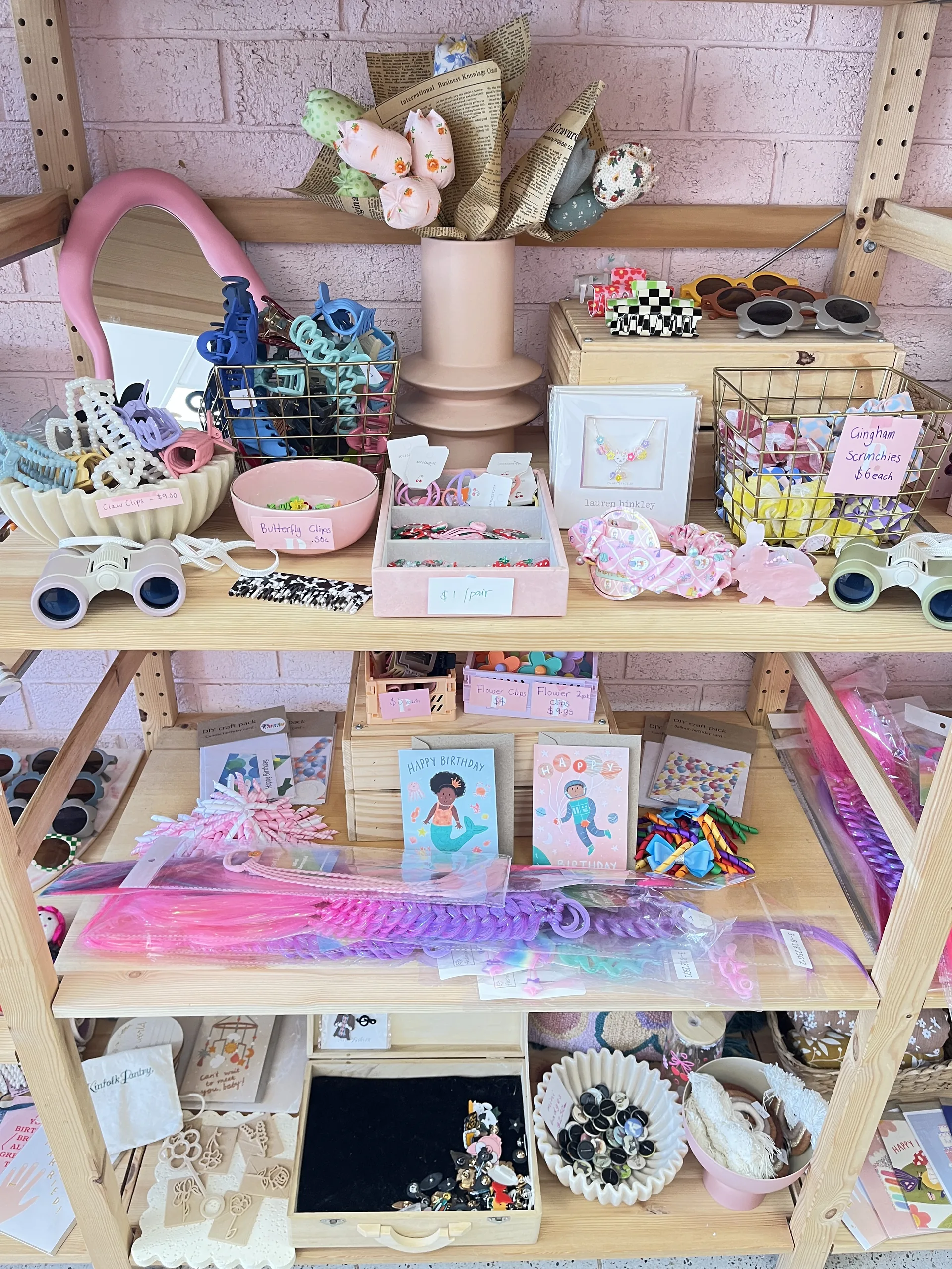 Locally crafted treasure