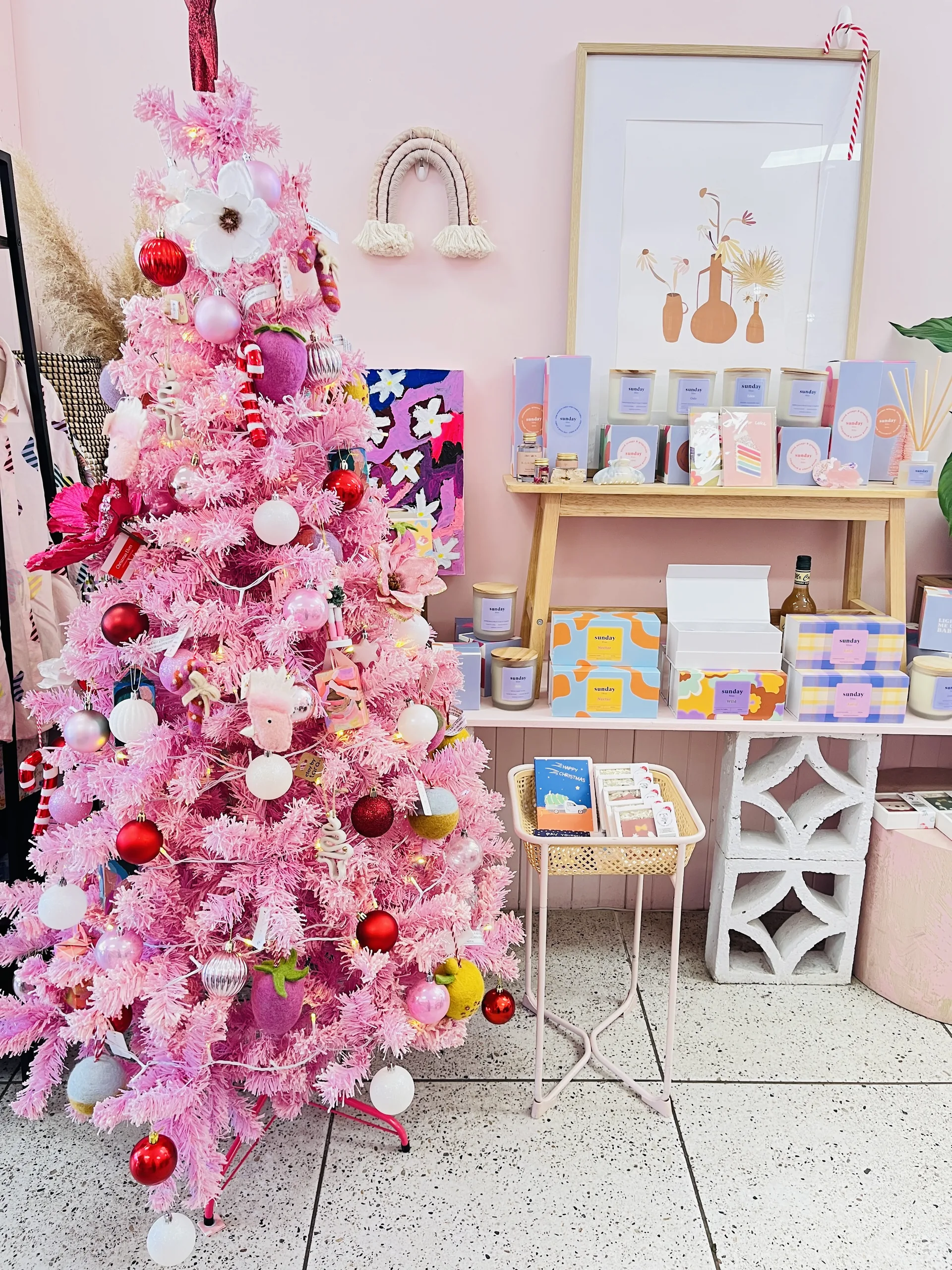 Curated boutique display