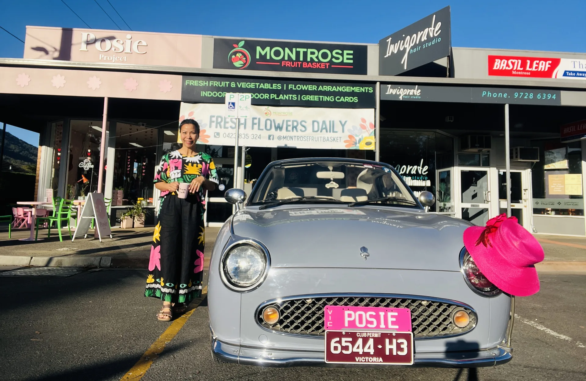 Cabinet sweets on display